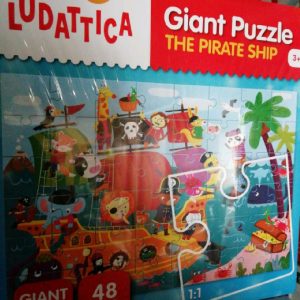 Puzzle géant bateau pirate